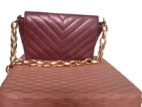Brown leather Hand bag